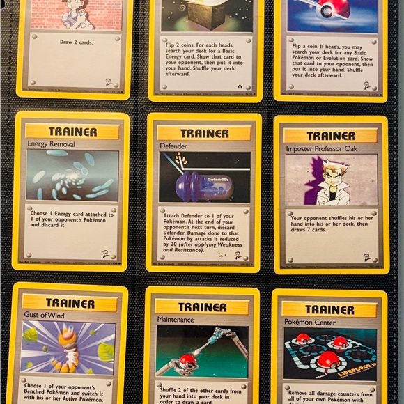 Pokemon Other - TOTAL OF 119–Pokemon TGC   Card Collection 1995 All In Mint Condition